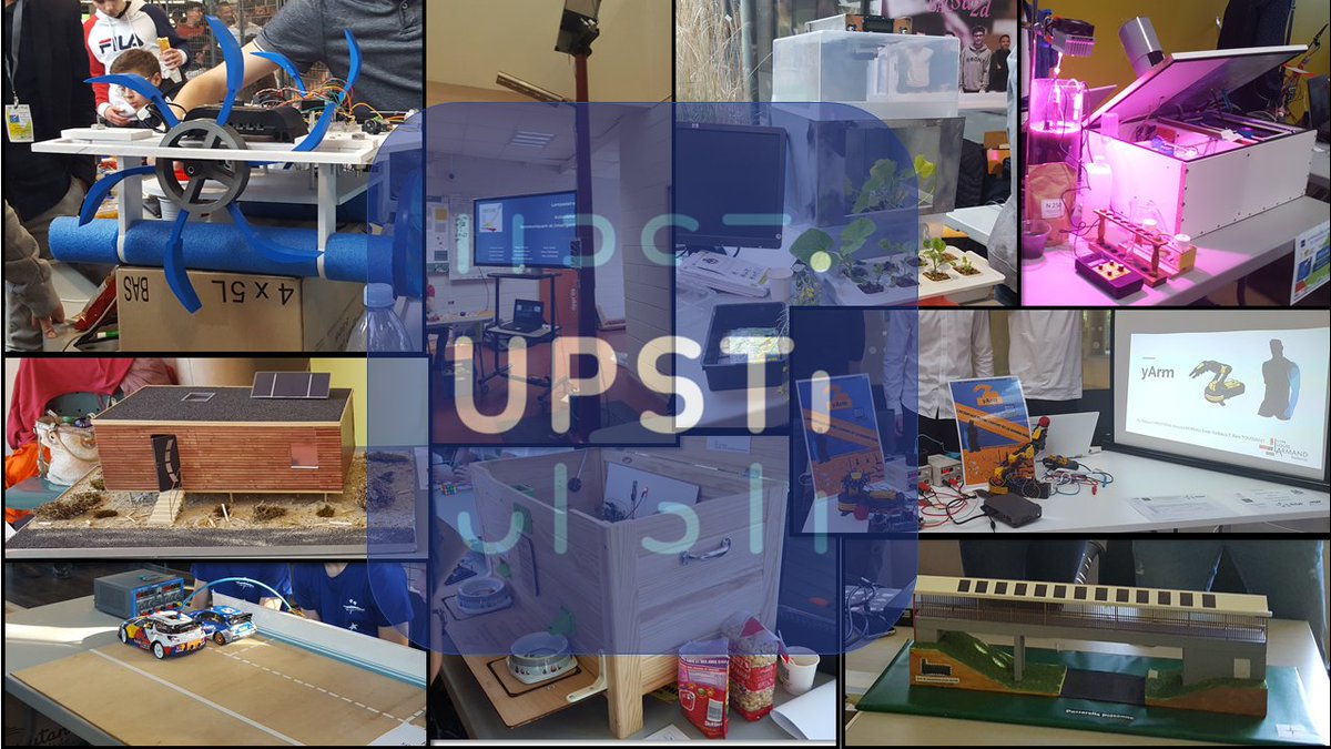 Favorisons l'innovation et la pédagogie par projets au lycée.

Encourageons cela par des concours comme les Olympiades de SI, organisé par l'UPSTI.

Pour nous soutenir, n'hésitez pas à nous recommander dans votre entreprise (DRH) !
upsti.fr/l-association/…