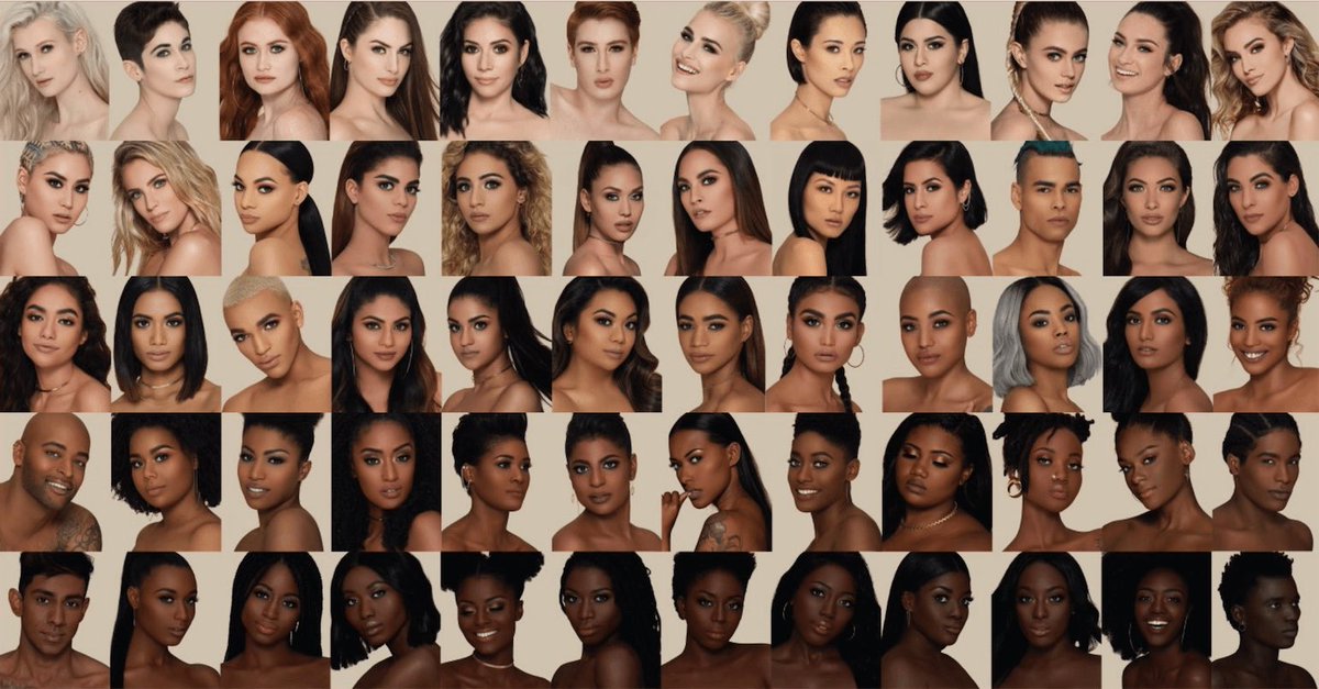 JasminReneeArt's tweet photo. This is a good representation for understanding skin tones when you’re painting. The slightest difference in undertones will reflect what you see on your canvas. https://t.co/jI9q5whxbj