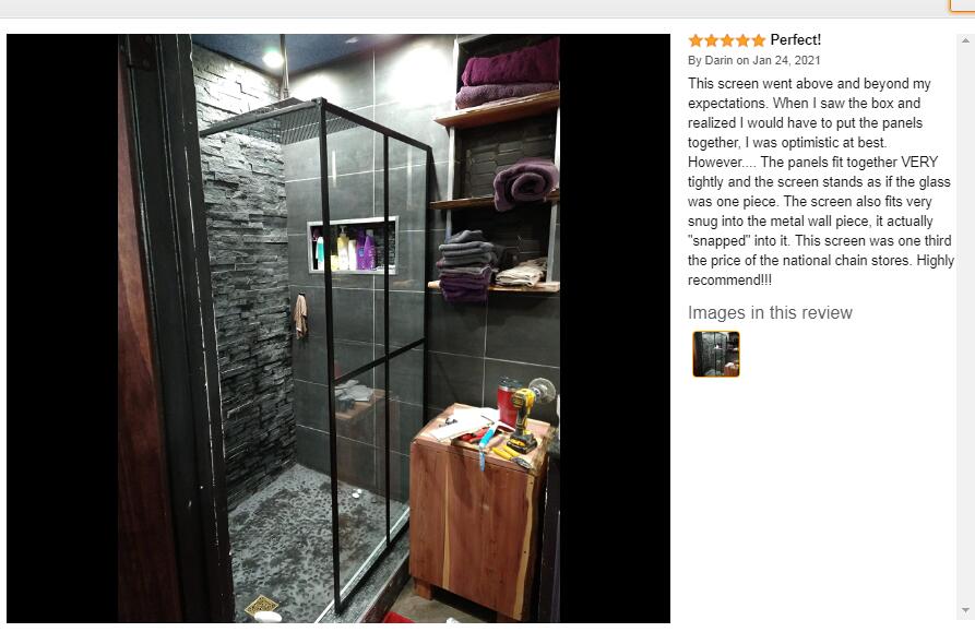 Black walk in, very popular 😏
#walk #in #shower #enclosure