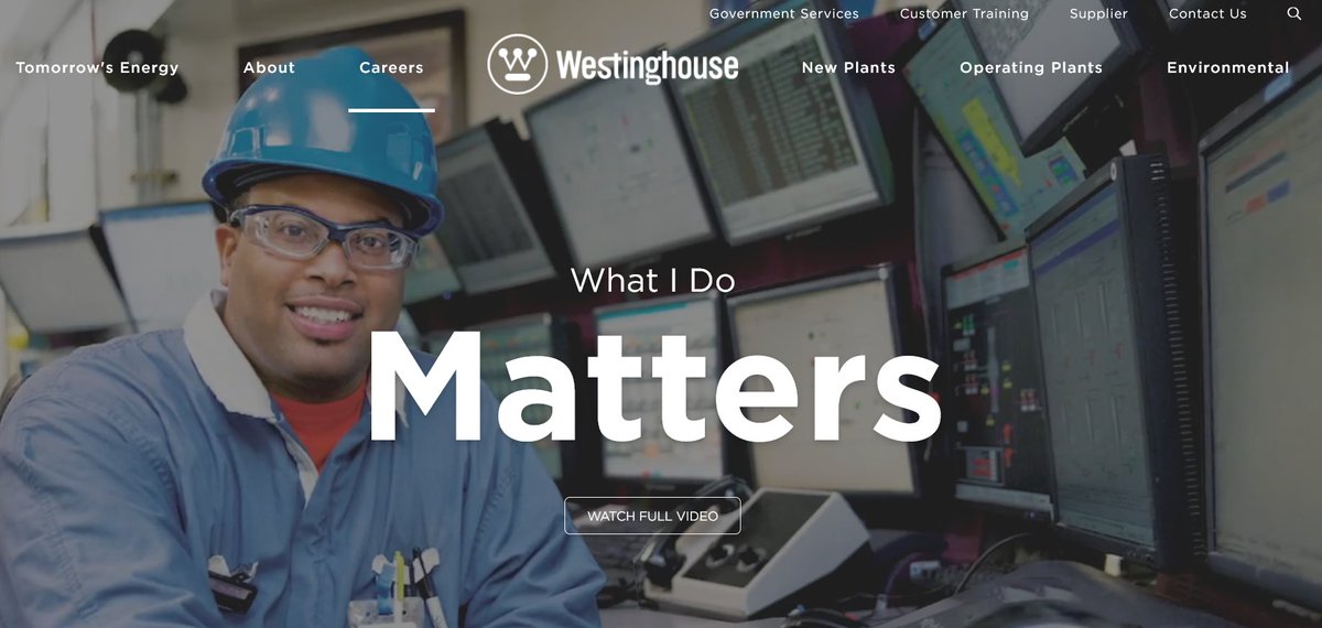 73/ Westinghouse: "what i do matters"