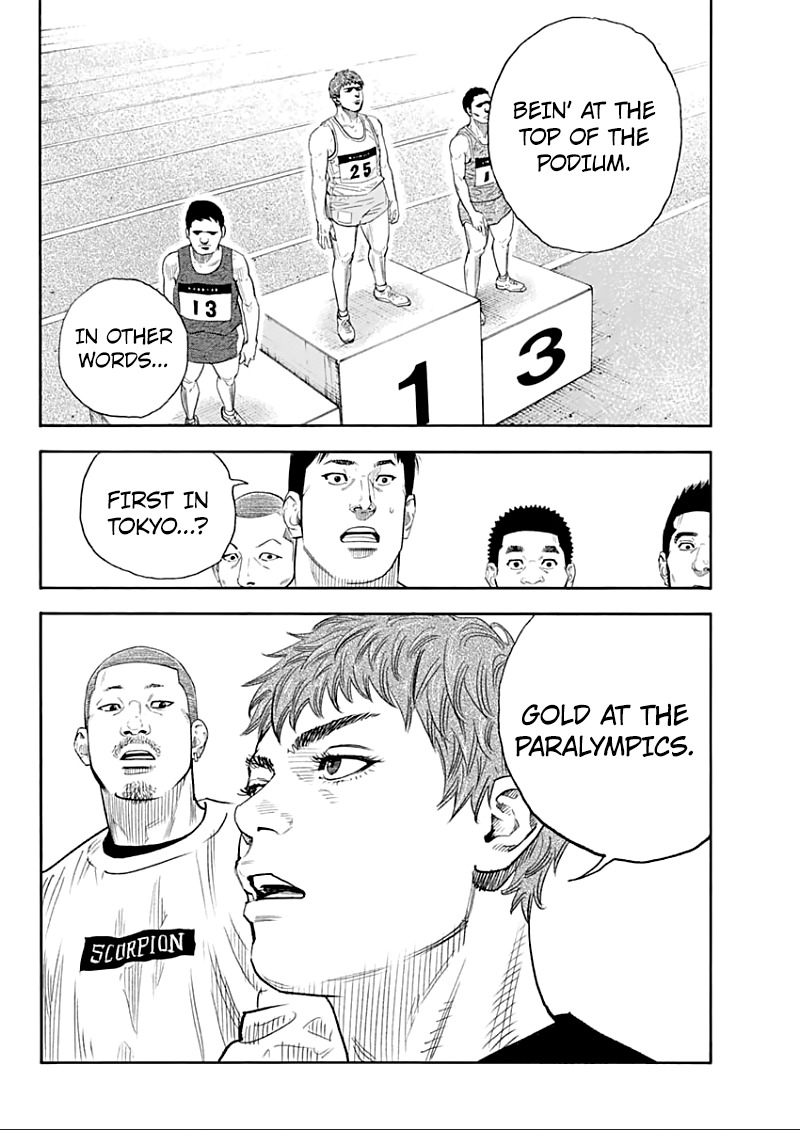 This a massive step forward for Togawa. He has found his old passion for sports, freed himself of the responsibility of winning with the Tigers for Yama’s sake, and he is finally able to wholeheartedly pursue his dreams of standing at the center of the podium.