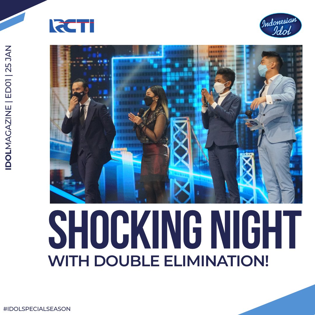 OfficialRCTI's tweet photo. Ketinggalan informasi tentang Idola atau kontestan @IndonesianIdol favorit kamu? Jangan sedih, #IdolMagazine jawabannya😉
#IdolANewChapter #IndonesianIdol #HomeOfTheIdols #IdolSpecialSeason https://t.co/pkQjyqKFVB