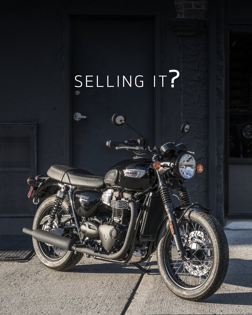 TriumphMotorSA's tweet photo. Selling your Pre-loved Triumph &amp; are a little wary of selling it privately or advertising it online, why not let us help you. We are willing to give you a free &amp; fair evaluation of your Triumph. 

#triumphsouthafrica #triumphsa #triumph #tradein #selling #bonneville #fortheride https://t.co/vL6YE2tGFJ