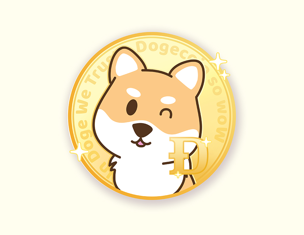Redbeanfiend's tweet image. Send #dogecoin to the moon! Buy and hold the line! My Etsy store mascot was inspired by Doge. Stickers, maybe? #wallstreetbets #DOGE