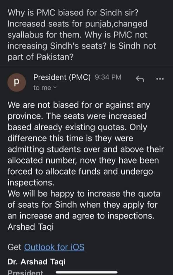 safdarqureshi49's tweet photo. after increase of mbbs seats in kpk fata and punjab .
its right of sindh's students to have increasement in mbbs seats.
please increasesindhseats
#increasesindhseats
@AzraPechuho 
@SindhGovt1 
@MuradAliShahPPP 
@pmc_org https://t.co/FkFilu0p8d