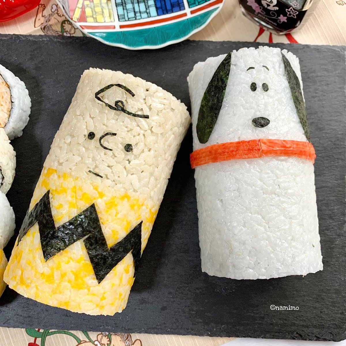 namimo もうすぐ節分 恵方巻き デコ太巻き 太巻き 節分ごはん スヌーピー チャーリーブラウン Peanuts namimo もうすぐ節分 恵方巻き デコ太巻き 太巻き 節分ごはん スヌーピー チャーリーブラウン Peanuts