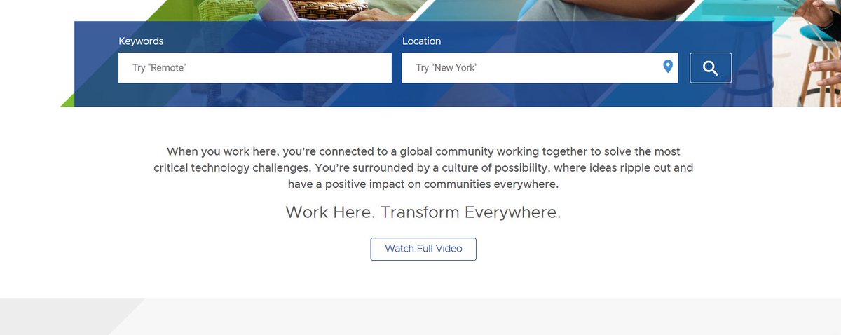 90/ VMWare: "work here, transform everywhere"