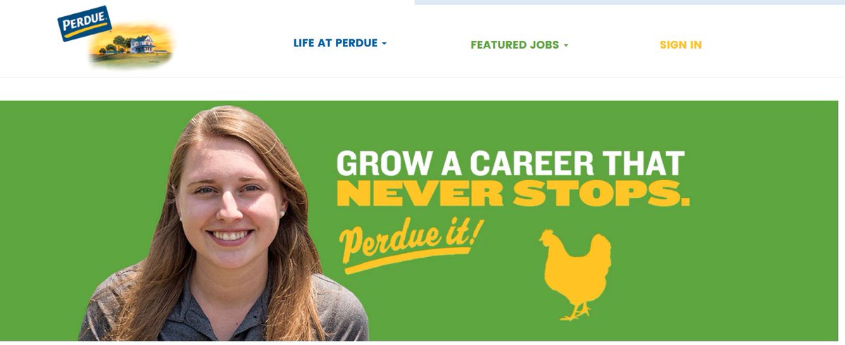 97/ Purdue Farms: "grow a career that never stops"