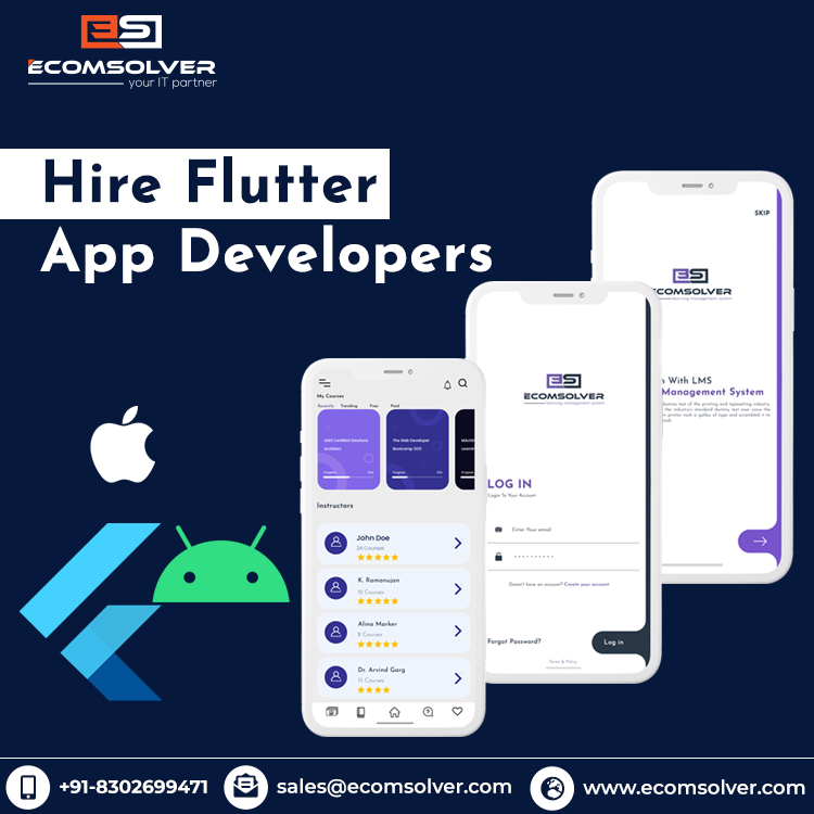 EcomsolverL's tweet photo. Contact us to Hire a flutter developer on an hourly or full-time basis to build high-quality &amp; engaging mobile apps.
Hire @ https://t.co/7XJZXrmeJE
Call - 8302699471
#developer #softwaredevelopment #technology #appdevelopment #android #webdevelopment #php #ios
#flutter https://t.co/TpUQLgjvsq