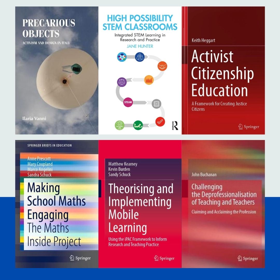 UTS School of International Studies & Education (@schoolofintedn) on Twitter photo SIX books = SIX stories of research +
theory + people + methods =
one BIG event at 5pm on the 24th March.
Don't miss it - registration will open soon
@ilariavanni <a href="/keithheggart/">Keith Heggart</a> <a href="/JohnDBuchanan/">John Buchanan</a> <a href="/profkevinburden/">Kevin Burden</a> <a href="/SandyRuthinOz/">Sandy Schuck</a> <a href="/mkearneypost/">Matthew Kearney</a> #marcoangelini #annprescott @UTS_CRLTS SIX books = SIX stories of research +
theory + people + methods =
one BIG event at 5pm on the 24th March.
Don't miss it - registration will open soon
@ilariavanni <a href="/keithheggart/">Keith Heggart</a> <a href="/JohnDBuchanan/">John Buchanan</a> <a href="/profkevinburden/">Kevin Burden</a> <a href="/SandyRuthinOz/">Sandy Schuck</a> <a href="/mkearneypost/">Matthew Kearney</a> #marcoangelini #annprescott @UTS_CRLTS