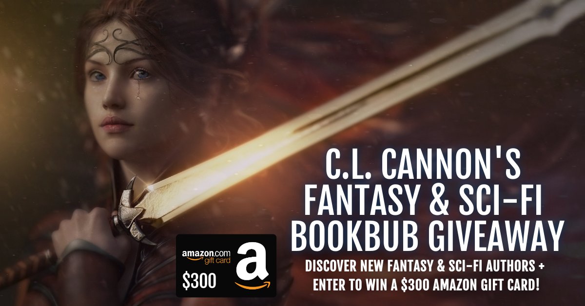 ⚔️It's time to #win the big bucks again! Follow some amazing #Fantasy & #Scifi authors on Bookbub and enter to win a $300 #AmazonGiftCard!👑 💰 Enter here: bit.ly/wintersff 💫 #bookbub #indieauthors #amreading #amreadingfantasy #amreadingscifi