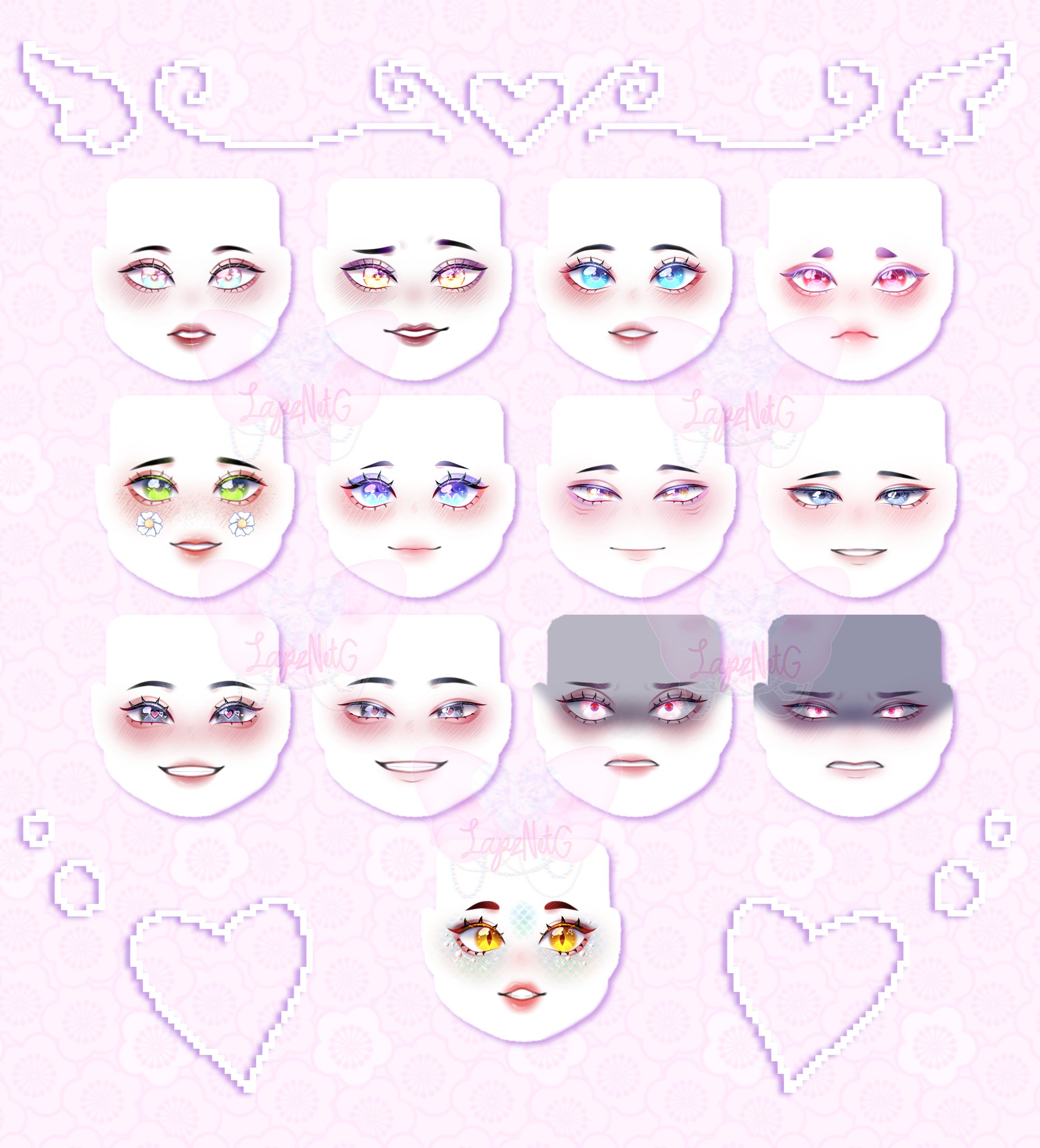 LapzNetG ♡ Chibi Comms Pinned ♡ on X: 13 New Faces! You'll see some  familiar faces here and there, had so much fun making these! Hope you like  it 💕 Links will