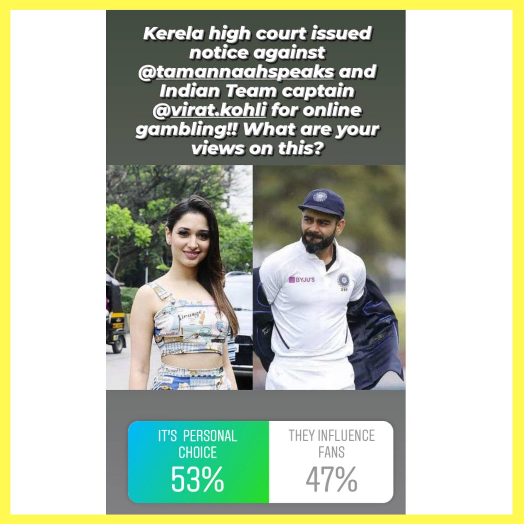Results are out
#poppingpolls #polls #pollwithpp #results #biogas #biofuel #plant #cbc #investment #govenment #pmoindia #narendramodi #petroleum #dharmendrapradhan #kerela #kerelahighcourt #notice #legal #onlinegambling #viratkohli #tamannahbhatia #influence #fans #bangambling