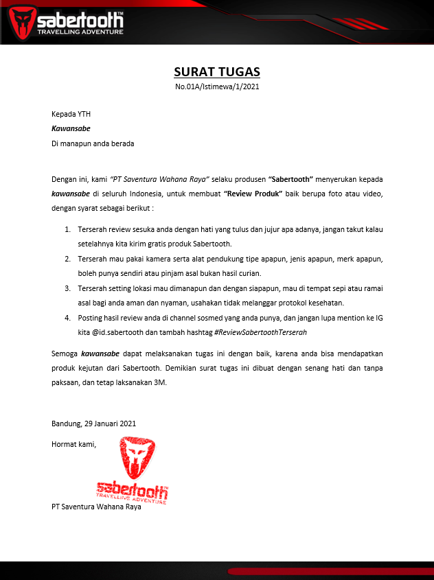 #eiger terima kasih atas inspirasinya