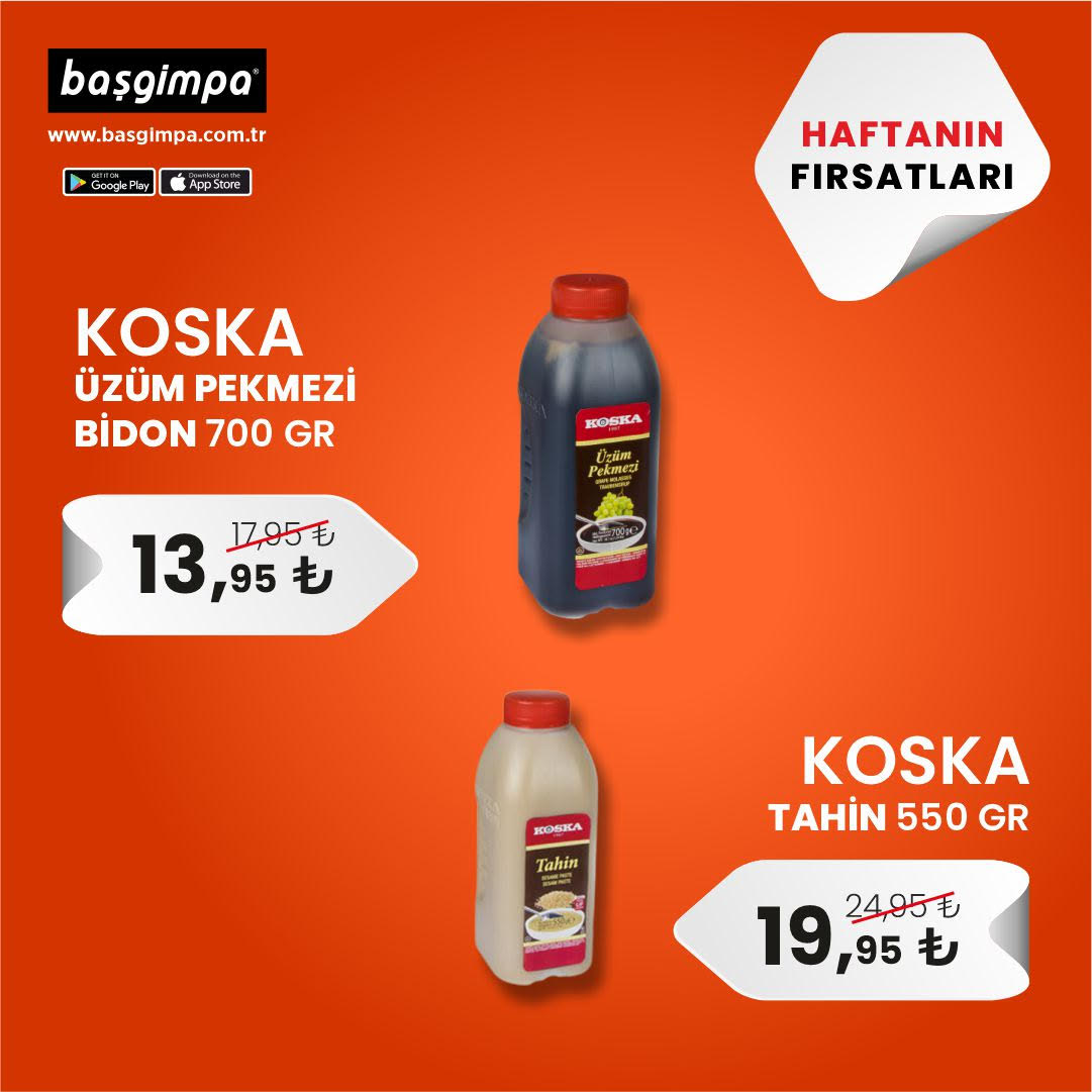 basgimpa's tweet photo. Başgimpa'da indirimsiz hafta bitmez!
İhtiyaçlarınızı Başgimpa uygulaması ile sipariş edin anında kapınıza getirelim! 🛒
Benim marketim Başgimpa uygulaması Android ve App Store’da https://t.co/HPh4qp1vY7