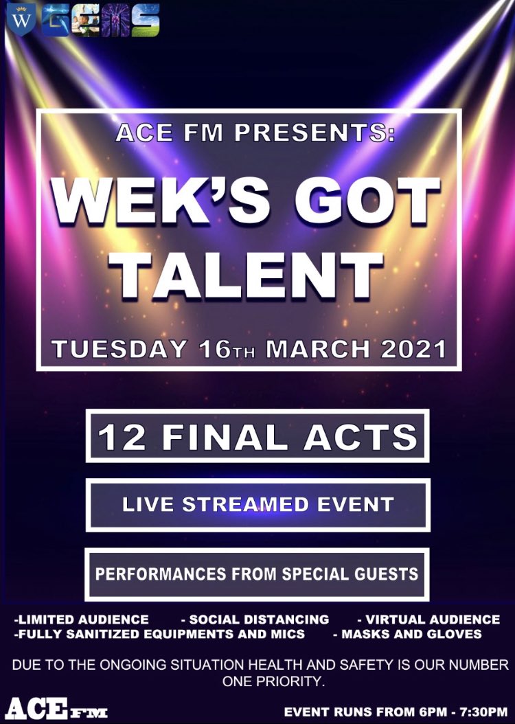 EsltWek's tweet photo. We need any Secondary Students with a special talent to send us an audition for WEK’s Got Talent! We have extended the deadline to give people a chance to send auditions clips to me via my email bradley.h_wek@gemselearning.com ! Don’t hesitate to ask any questions you may have! https://t.co/P0fZcjxrOR