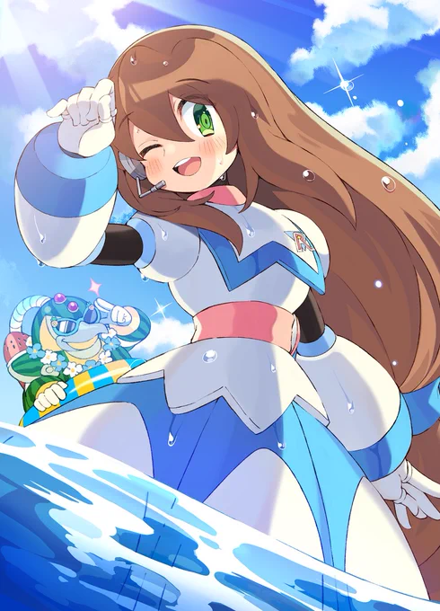 水着アイリス?知らない子ですね… 