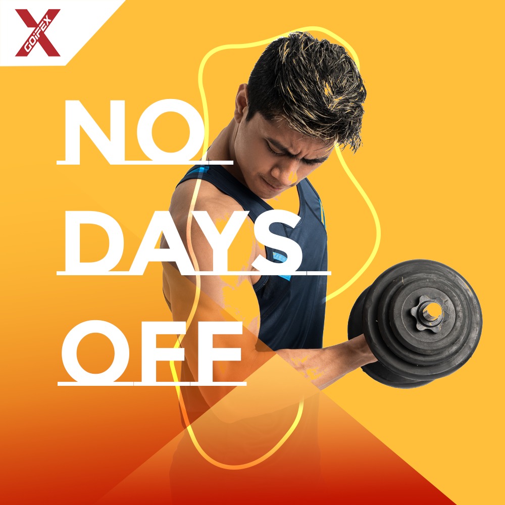 GOIFEX's tweet image. Ayo tetap semangat bergerak! Terus berolahraga agar kesehatan tetap terjaga. #olahraga #fitness #goifex