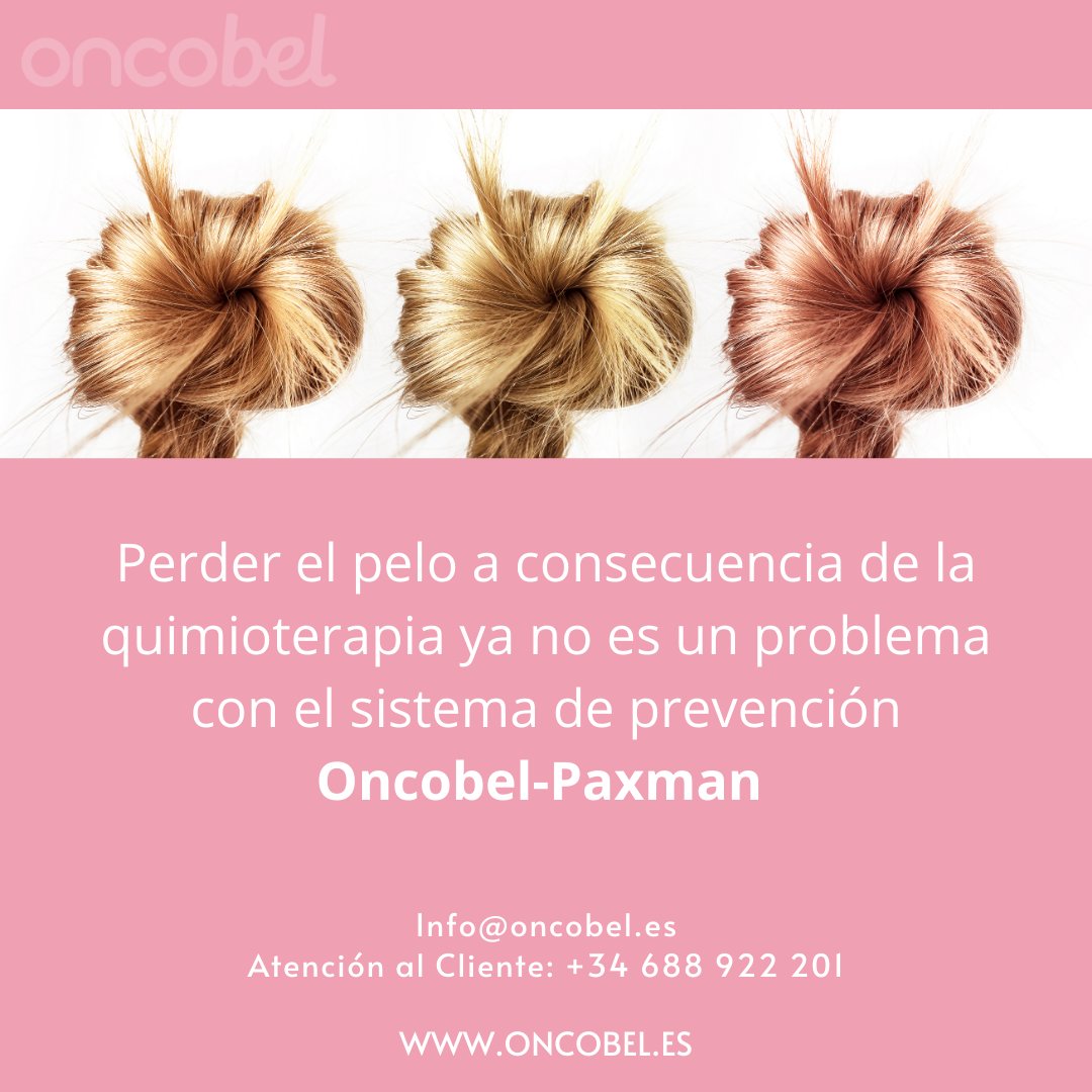 Oncobel's tweet photo. Perder el cabello durante los tratamientos con #quimioterapia ya no es un problema. En #Oncobel sabemos lo importante que es sentirte bien para que tu recuperación sea un éxtio. #Prevención
¡Infórmate!  📞688 922 201📩 info@oncobel.es👩‍💻https://t.co/endB2FvevT https://t.co/gIL0GfRyKg