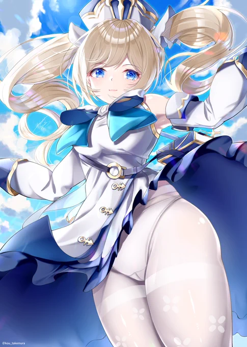 バーバラちゃんの白タイツ最高
#原神 