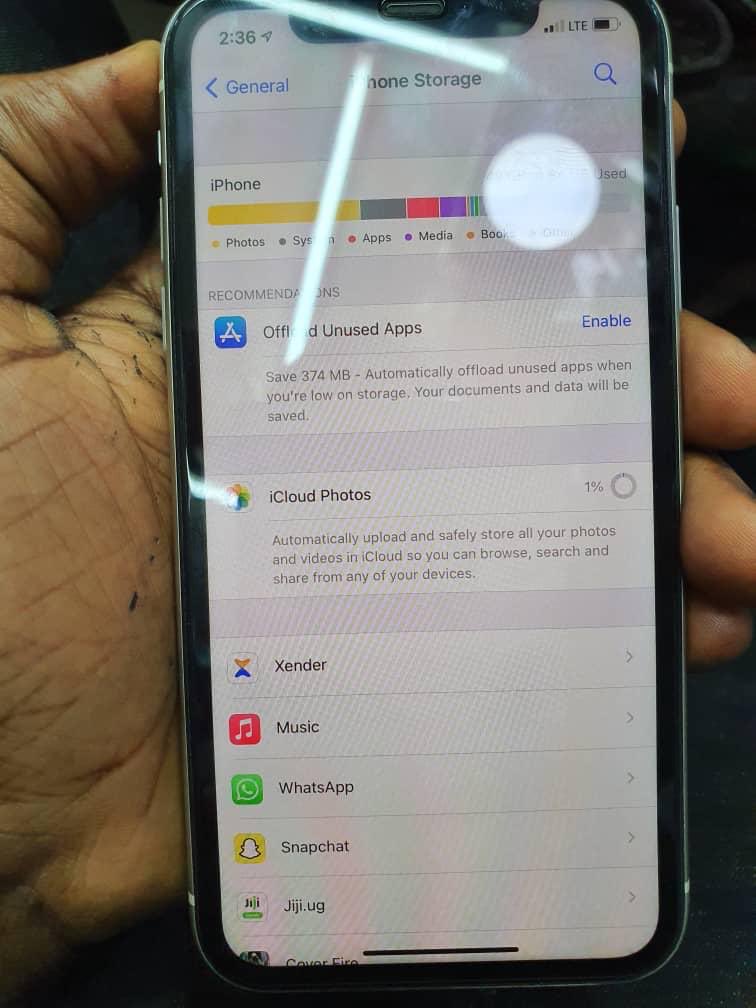 kiWycliffK's tweet photo. You can own this iphone 11, 64GB at only UGX 2.5M today. Dm @daphynlub or WhatsApp her on +256 784 902 768 for business. https://t.co/1ak5PvyVzD