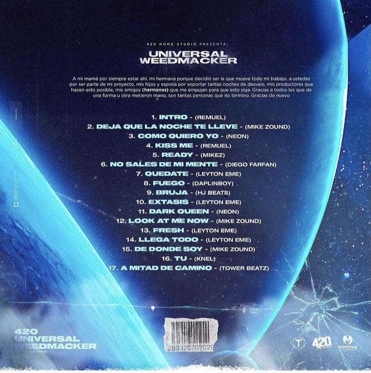 Pendientes al nuevo Album de <a href="/weedmacker/">alison maritza paz</a> #universal 
14 de Febrero ! 
🔥🔥🔥🔥🪐🪐🪐🪐☄️☄️☄️☄️