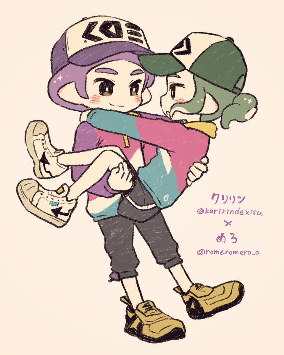 11組目のイカップルさん イカップルさん描きます ゴマシヲ さんのイラスト 11組目のイカップルさん イカップルさん描きます ゴマシヲ さんのイラスト