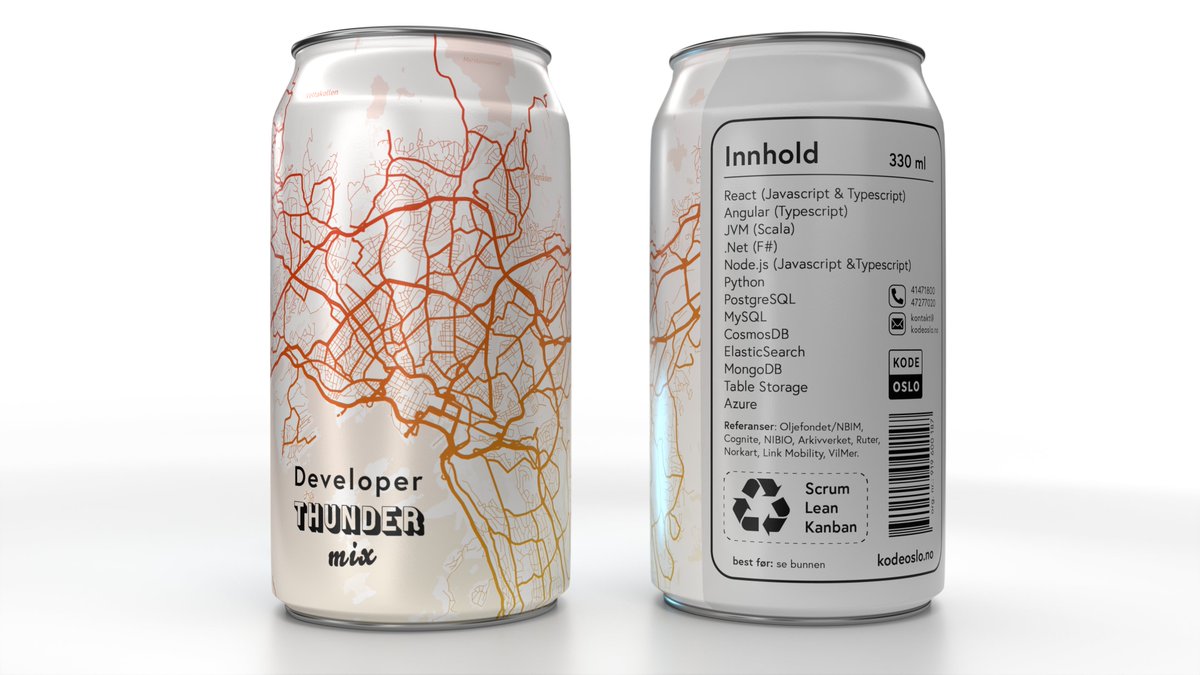 #fullstack-brygg, brygget på ingredienser som utviklerne i  #kodeoslo liker godt. Egner seg godt til krevende utviklingsprosjekter styrt med smidig metodikk. Byttes gjerne ut med IPA fra <a href="/aegirbryggeri/">Ægir Bryggeri</a> når det går mot helg. 
#utviklerhumor