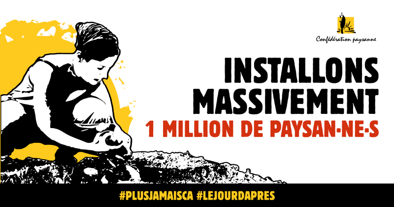 ConfPaysanne's tweet photo. #Foncier : contrôlons réellement le marché des parts de sociétés pour stopper l’accaparement foncier !
Le communiqué de presse de la @ConfPaysanne sur le projet de proposition de loi du député #LREM @Sempastoushp  ⤵
https://t.co/rAjli0cYor https://t.co/fFfpWnWooa
