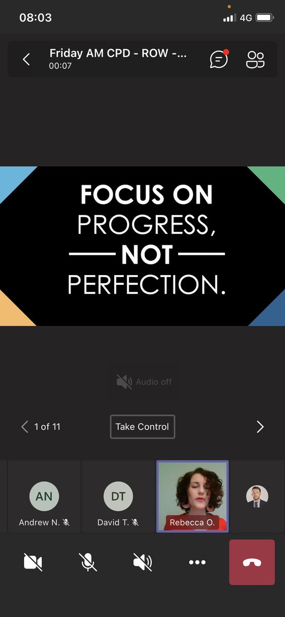 So, Rebecca’s session is on increasing pupil participation in online lessons. She starts with point that you can never get the kind of ratio of pupil participation that face to face teaching can. However there are strategies to increase the range & quality of participation.