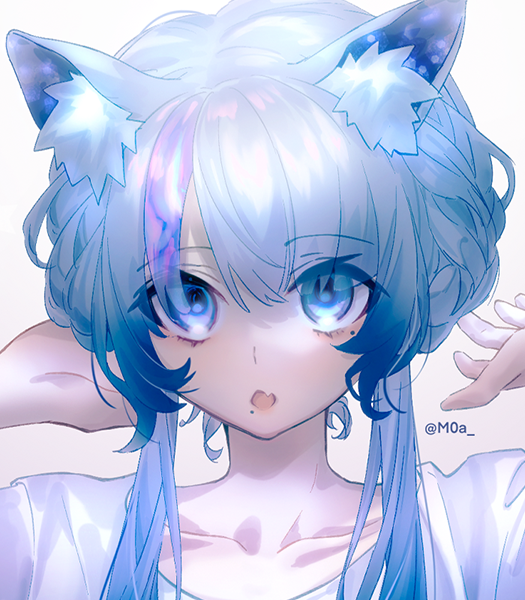 右の絵を左みたく調整する仕上げ作業がとても好き もあちょすのイラスト