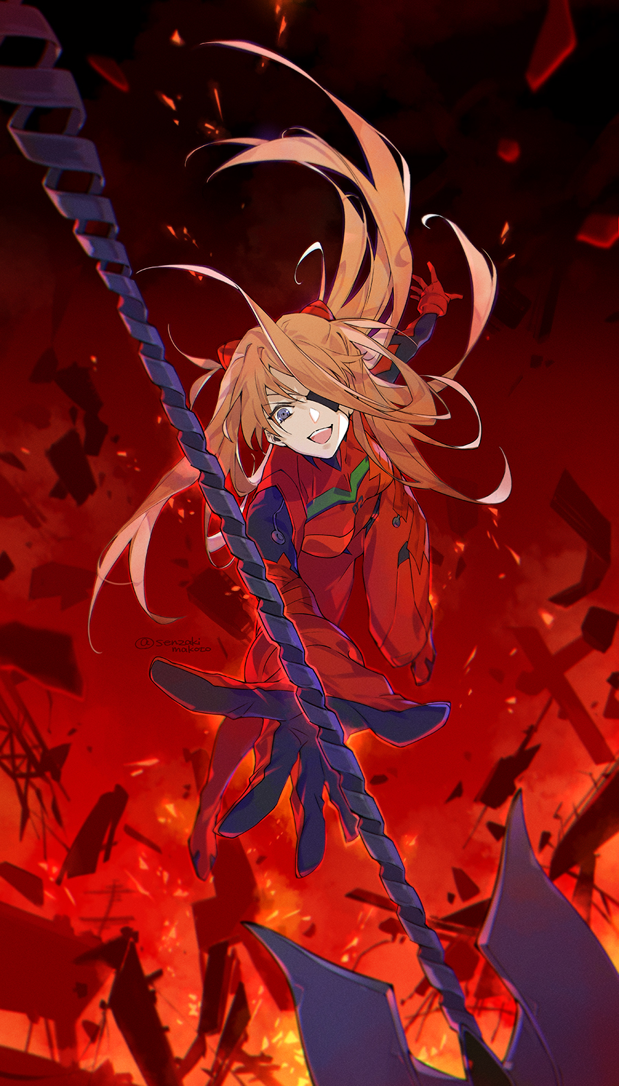 エヴァンゲリオン　Q アスカ プラグスーツ Q版 Amazon.co.jp: ヱヴァンゲリヲン新劇場版:Q 式波・アスカ