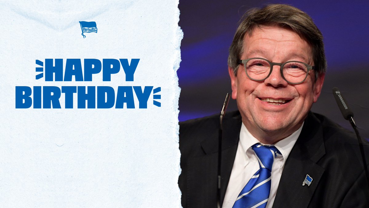 HerthaBSC_EN's tweet photo. Happy birthday to Bernd #Schiphorst, a member of our supervisory board and long-term Herthaner 🥳💙
#HaHoHe https://t.co/05k2xlL0uF