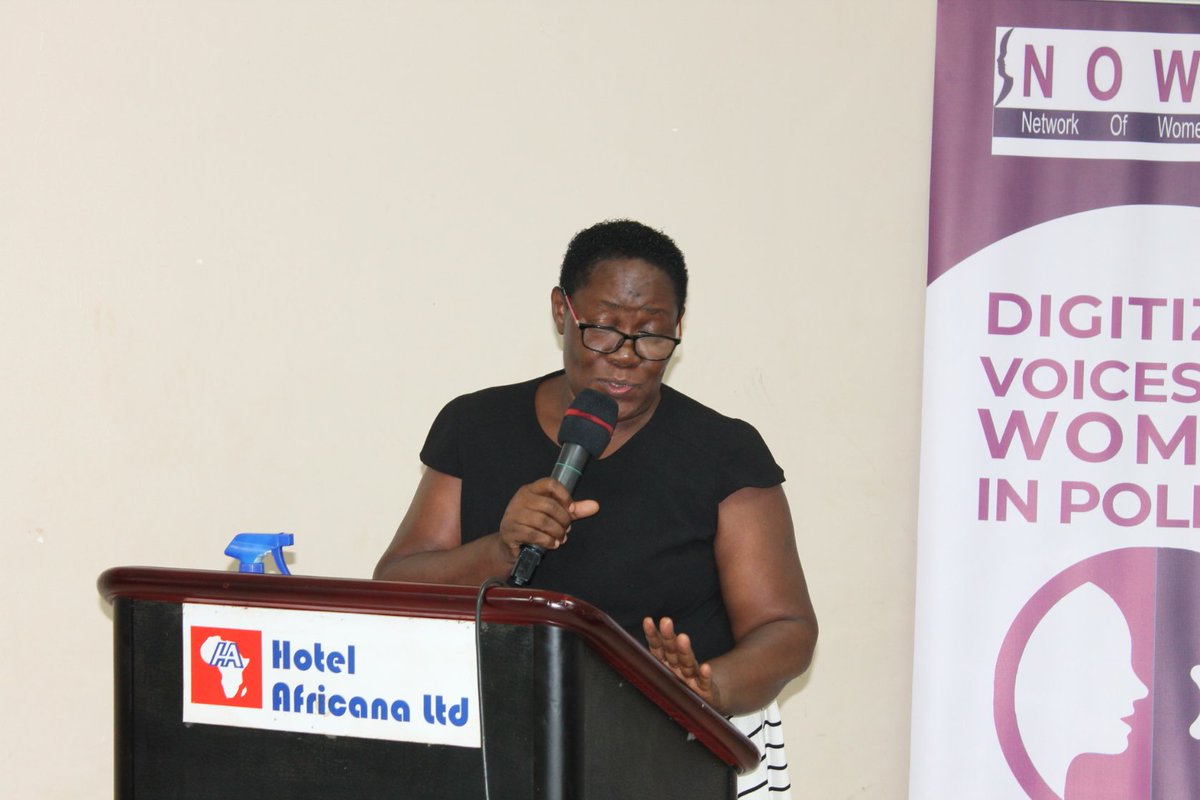 'The media has a responsibility to be gender responsive and work towards becoming a transformative journalists. Women politicians need to be strategic and available to catch the eye of the media' Margaret Sentamu, UMWA ED #WomeninpoliticsUg