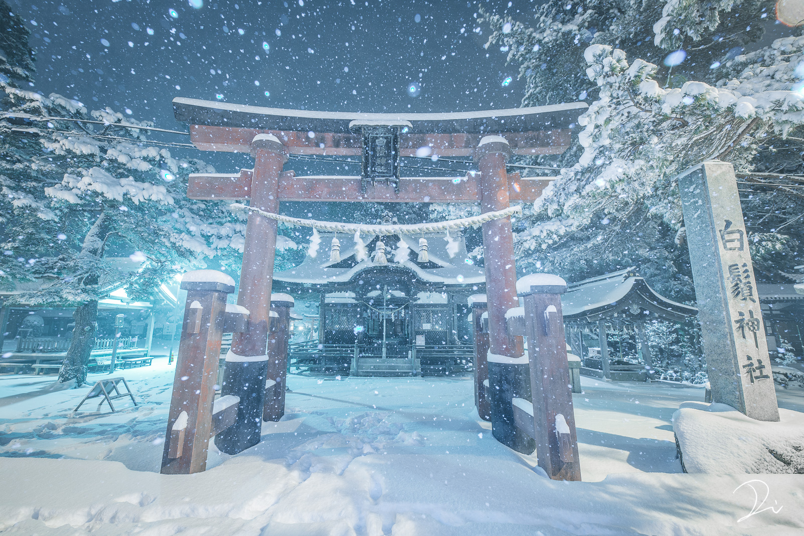 Twitter 上的 稲田大樹 うさだぬ 京都浪漫紀行 雪の白鬚神社が幻想的な美しさ T Co Wggslygmn6 Twitter