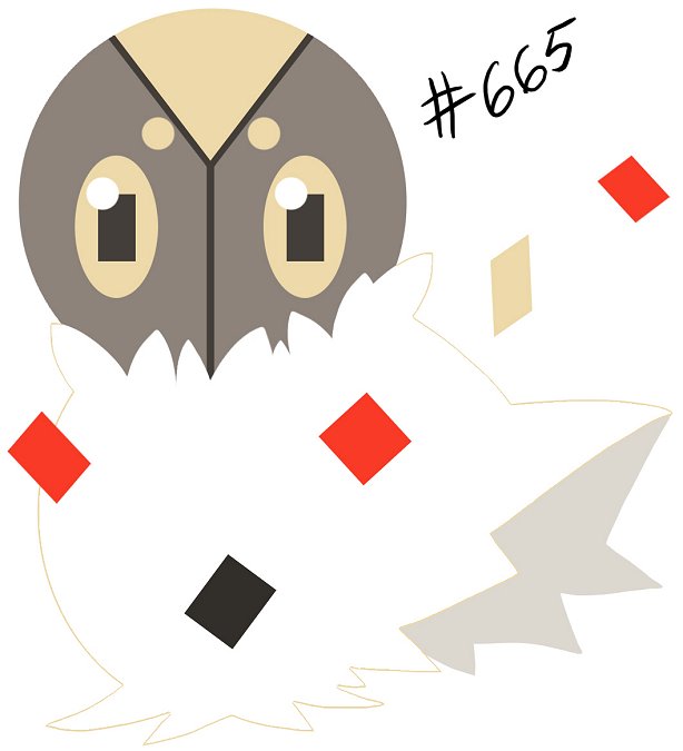 JKinnomar's tweet image. #EmmydoesPokemon #665 #Spewpa