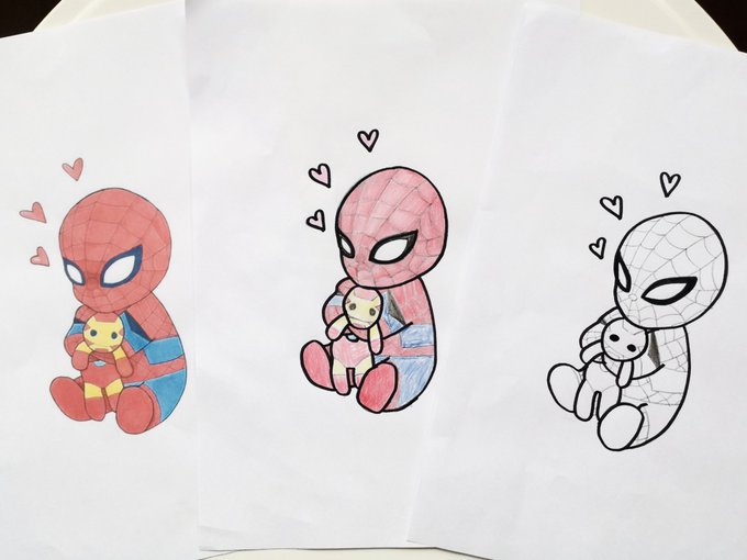スパイダーマン 高画質 のtwitterイラスト検索結果
