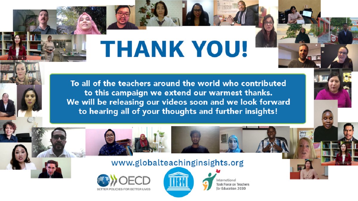 @OECDEduSkills 
@UNESCO
@TeachersFor2030
@scientix_eu
@eu_schoolnet
@tcmeb
@ziyaselcuk
@SchleicherOECD
#GlobalTeachingInSights