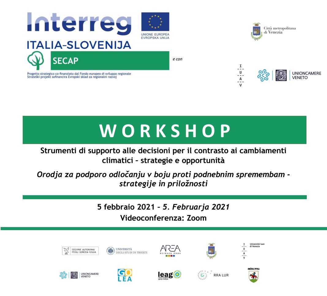 unioncamereVEN's tweet image. 🟢💻Contrasto ai cambiamenti climatici
Ne parliamo venerdì 5 febbraio, dalle ore 10.00, in un workshop online nell'ambito di @SECAPproject, #Interreg Italia-Slovenia a supporto di politiche energetiche e di adattamento climatico

Informazioni 👉 bit.ly/secap_workshop