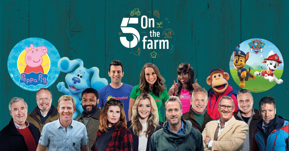 Our 5 On The Farm festival lineup has grown with some more familiar faces for ALL the family! Check them out at our live shows, go behind the scenes at The Main Arena, or pop round to @milkshake_tv5 Meadow for a meet & greet - tickets available below 👇 5onthefarm.com