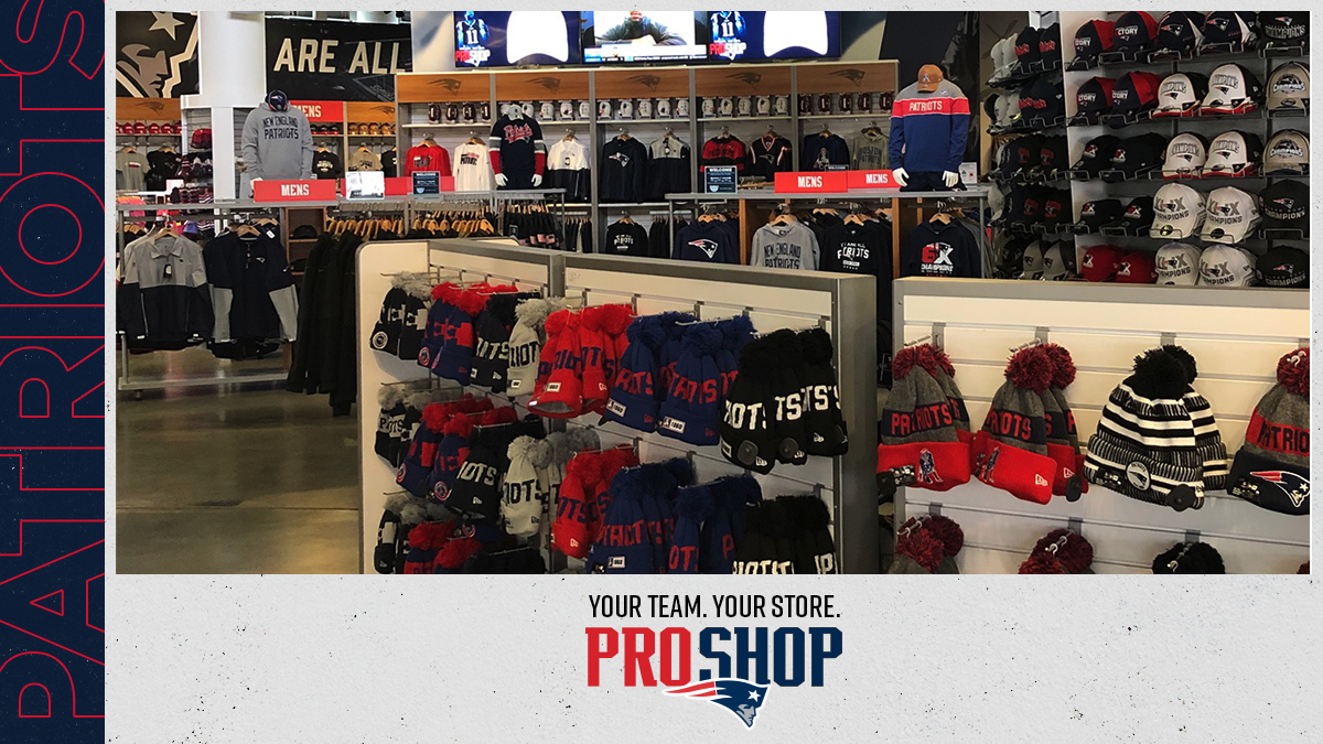 new england patriot pro shop