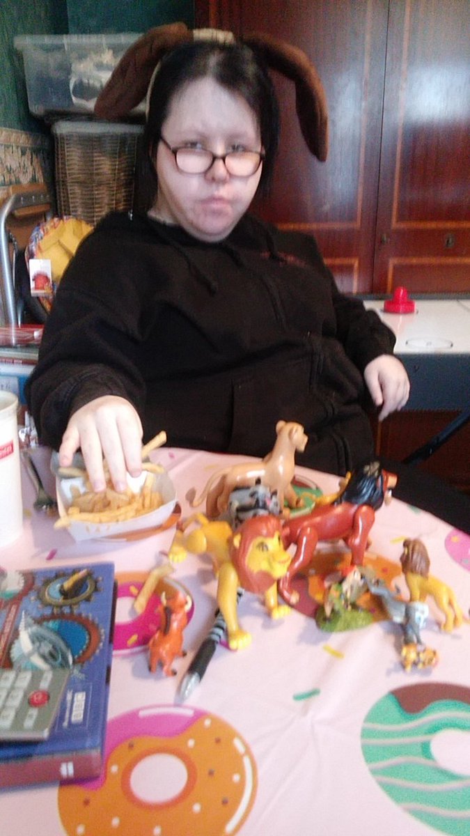 Friday Lion King movie day after our walk to the forrest looking for Simba.  #FridayFunDay #IjustcantwaittobeKing