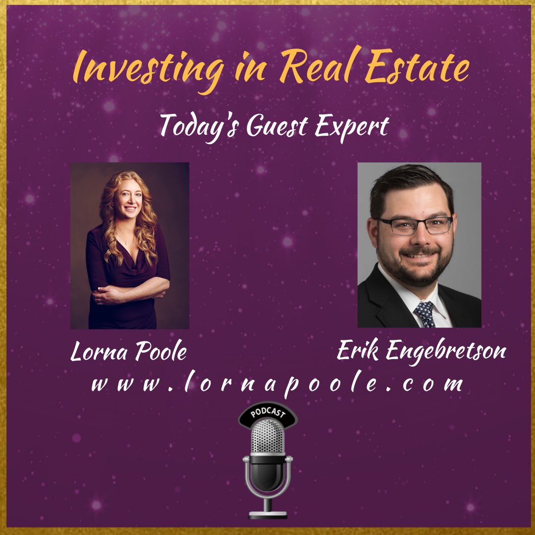 lornapoolex's tweet photo. Erik shares with you two straight forward ways of how you can get into real estate. Shares the lessons he learned from past mistakes and how this is a good investment vehicle. Go here to LISTEN 👉 https://t.co/oiHUkEnAGU https://t.co/cR7wEuV6NH