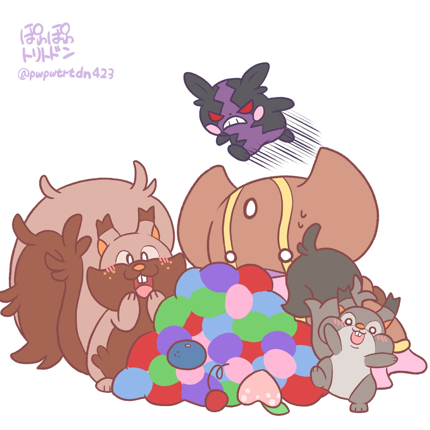 ぽわぽわトリトドン 25 きのみパーティ トリトドン ポケモン Gastrodon Pokemon ポケモンイラスト ホシガリス ヨクバリス モルペコ Skwovet Greedent Morpeko T Co Ayo1ye9nv0 Twitter ぽわぽわトリトドン 25 きのみパーティ トリトドン ポケモン Gastrodon Pokemon ポケモンイラスト ホシガリス ヨクバリス モルペコ Skwovet Greedent Morpeko T Co Ayo1ye9nv0 Twitter