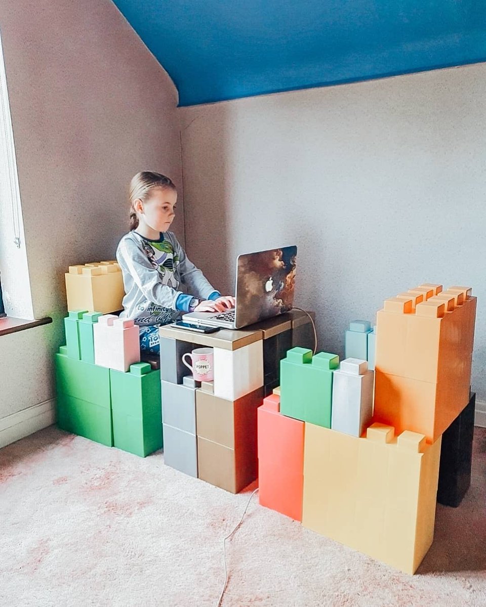 EverBlock's tweet image. #EverBlock allow kids (&amp;amp; adults!) the playful, yet functional way to build or create all types of unique furniture. Reuse, Reconfigure and Rebuild! #WeekendPlans
#customdesk #remotelearning #kidsdesk #kidscorner #homeoffice #colorfulblocks #workfromhome #modularbuildingblocks