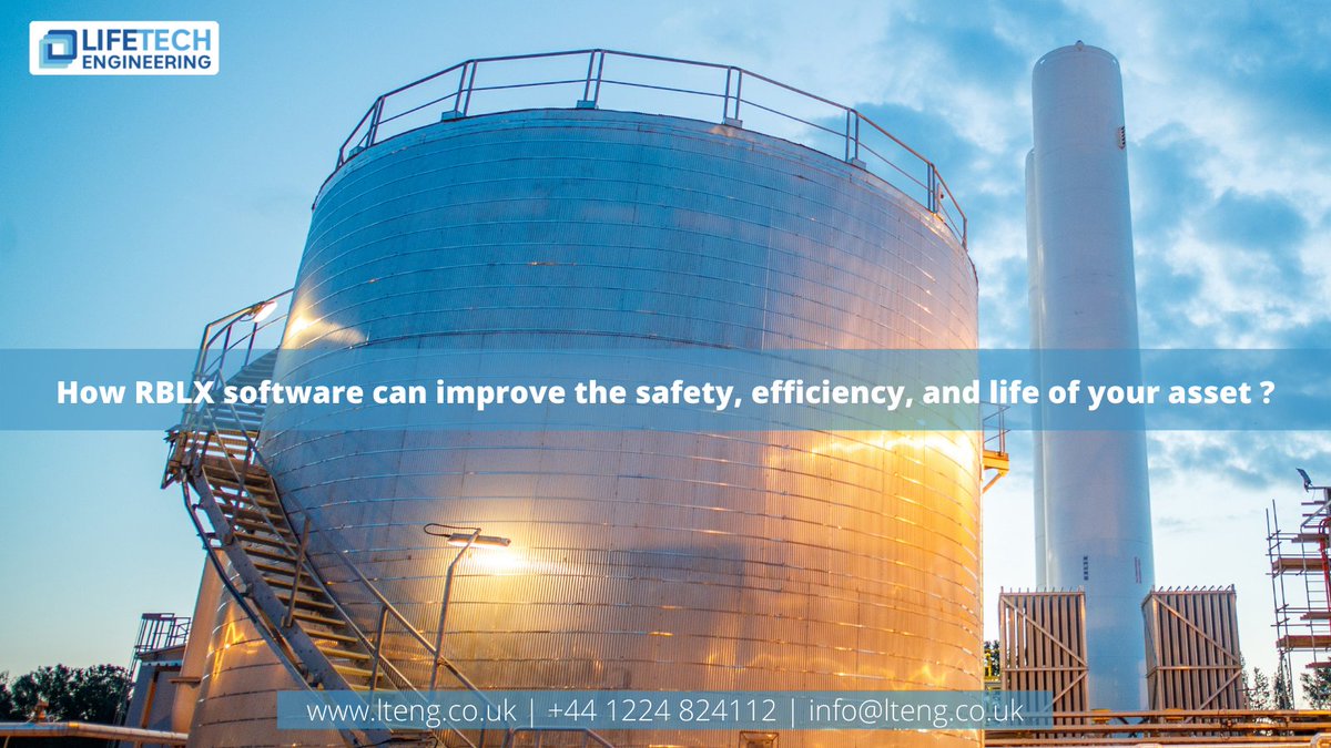 LifeTechEng's tweet image. How RBLX software can improve the safety, efficiency and life of your asset? to know more click here twtr.to/dthU

#RBLX #RBLXSoftware #LTENG #LifeTech #Engineering