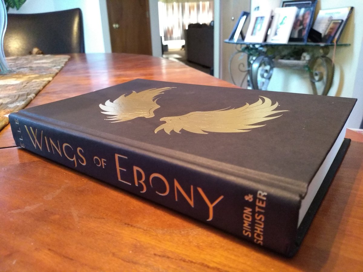 Who else is reading #WingsOfEbony by @AuthorJ_Elle? Good stuff, inside and out.