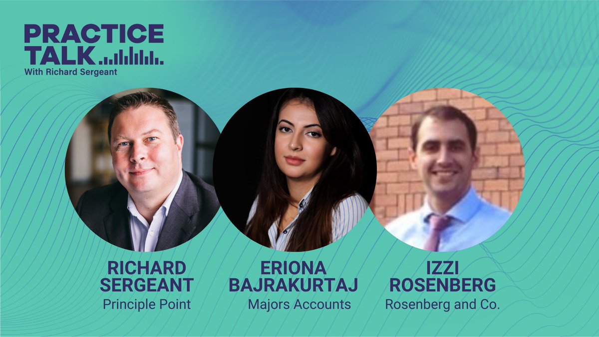 Practice Talk alert!
Wednesday 3rd Feb 9.00am

Hear from two accountants about what it's been like for them to come into the family firm.

Click link to subscribe