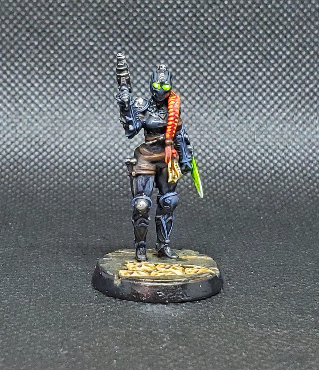 TheHolyFireman's tweet image. And finally, the Callidus Assassin #heresylab #warhammer #warhammer40k #warhammer40000 #officioassassinorum #imperialagents #tabletopgaming #holyfireminis