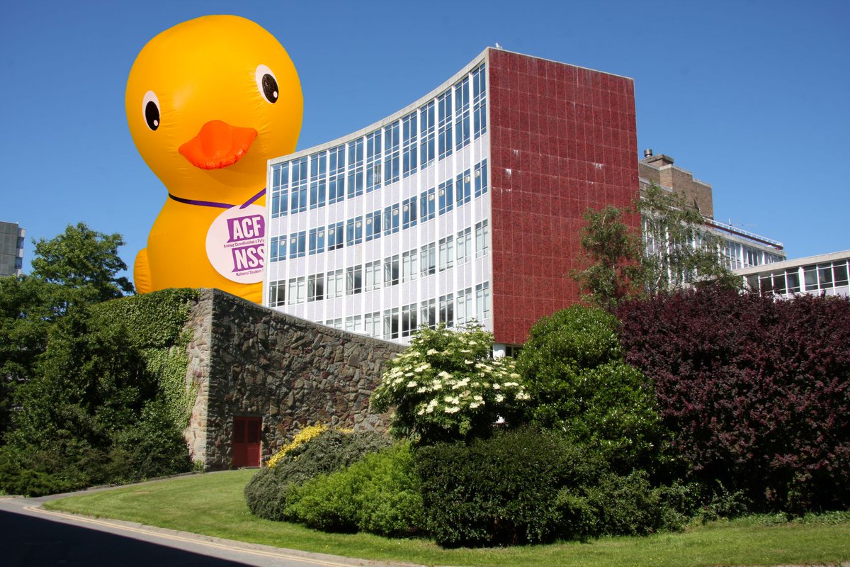 🦆CYSTADLEUAETH PENWYTHNOS: 
Rydym yn cynnig taleb £10 o'ch dewis i 5 o fyfyriwr Aberystwyth sydd yn y *flwyddyn olaf*. I gystadlu: 

- llenwch'r Arolwg NSS - thestudentsurvey.com
- hoffwch, dilynwch &amp; retweet

Cystadleuaeth yn cau 2pm Dydd Llun 1af Chwefror! #AberNSS